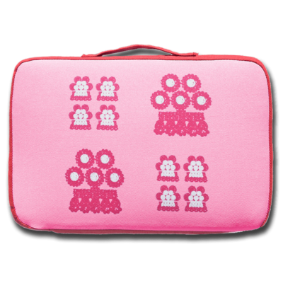 tienda Belinda Carasucia diseño taurino comercio electrónico almohadillas almohadilla alamares pequeños fondo rosa AL016