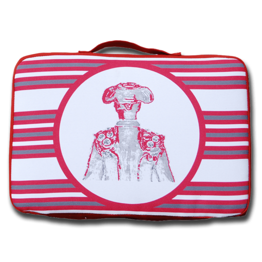 tienda Belinda Carasucia diseño taurino comercio electrónico almohadillas almohadilla torero roja TR022